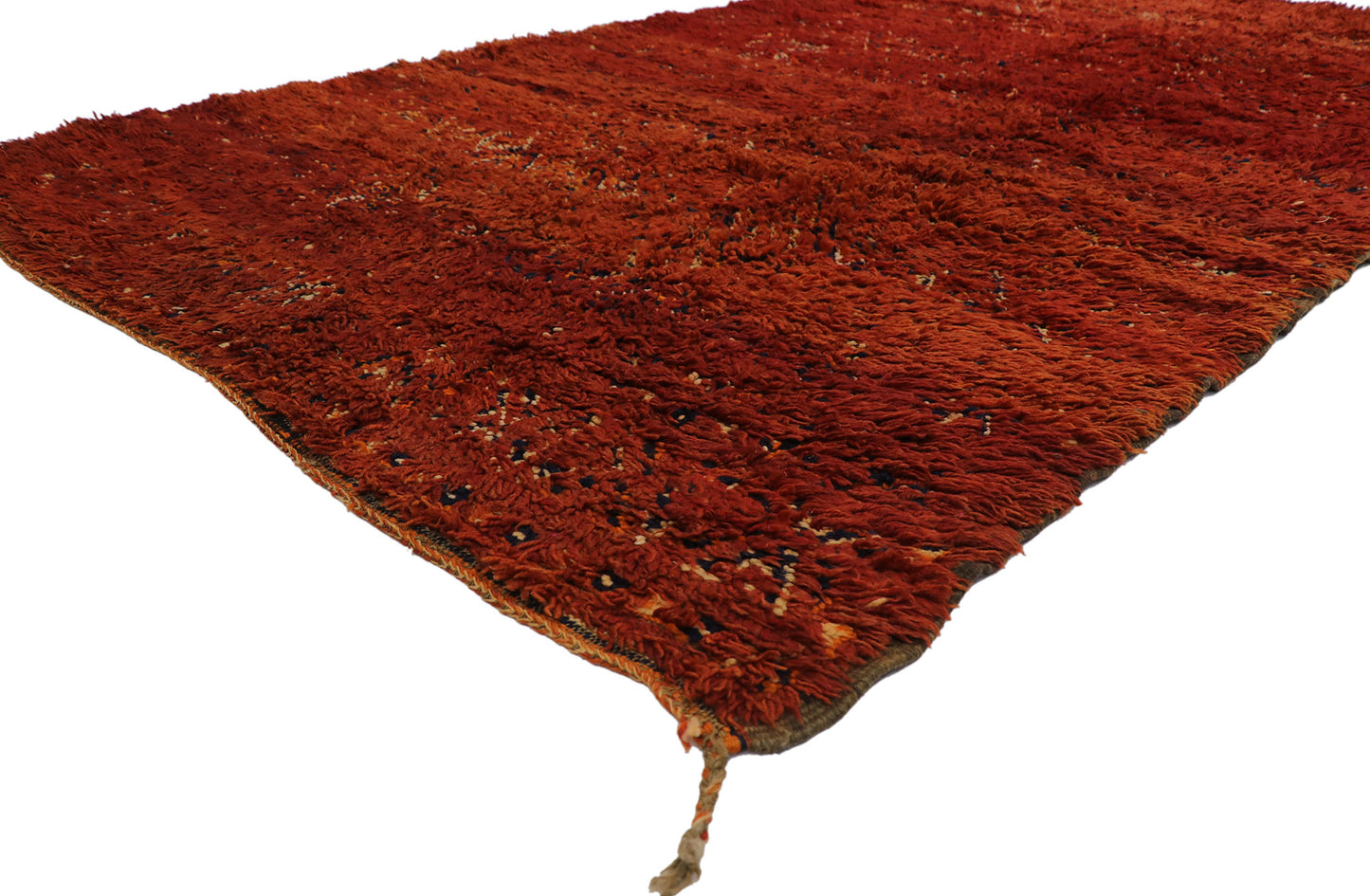 6 x 11 Vintage Red Moroccan Rug 21307