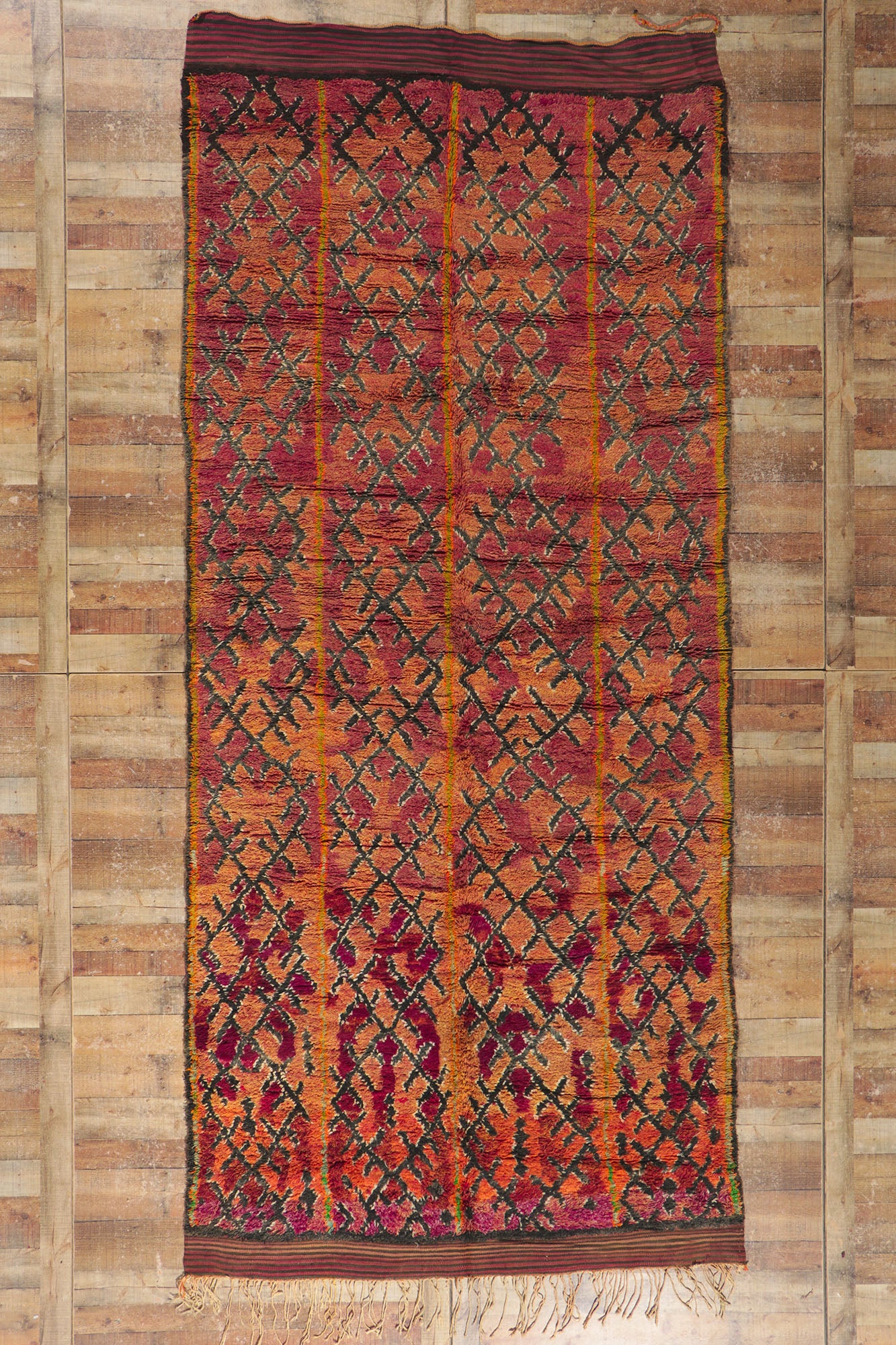 6 x 12 Vintage Talsint Moroccan Rug 21310
