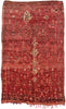 6 x 9 Vintage Red Boujad Moroccan Rug 21315