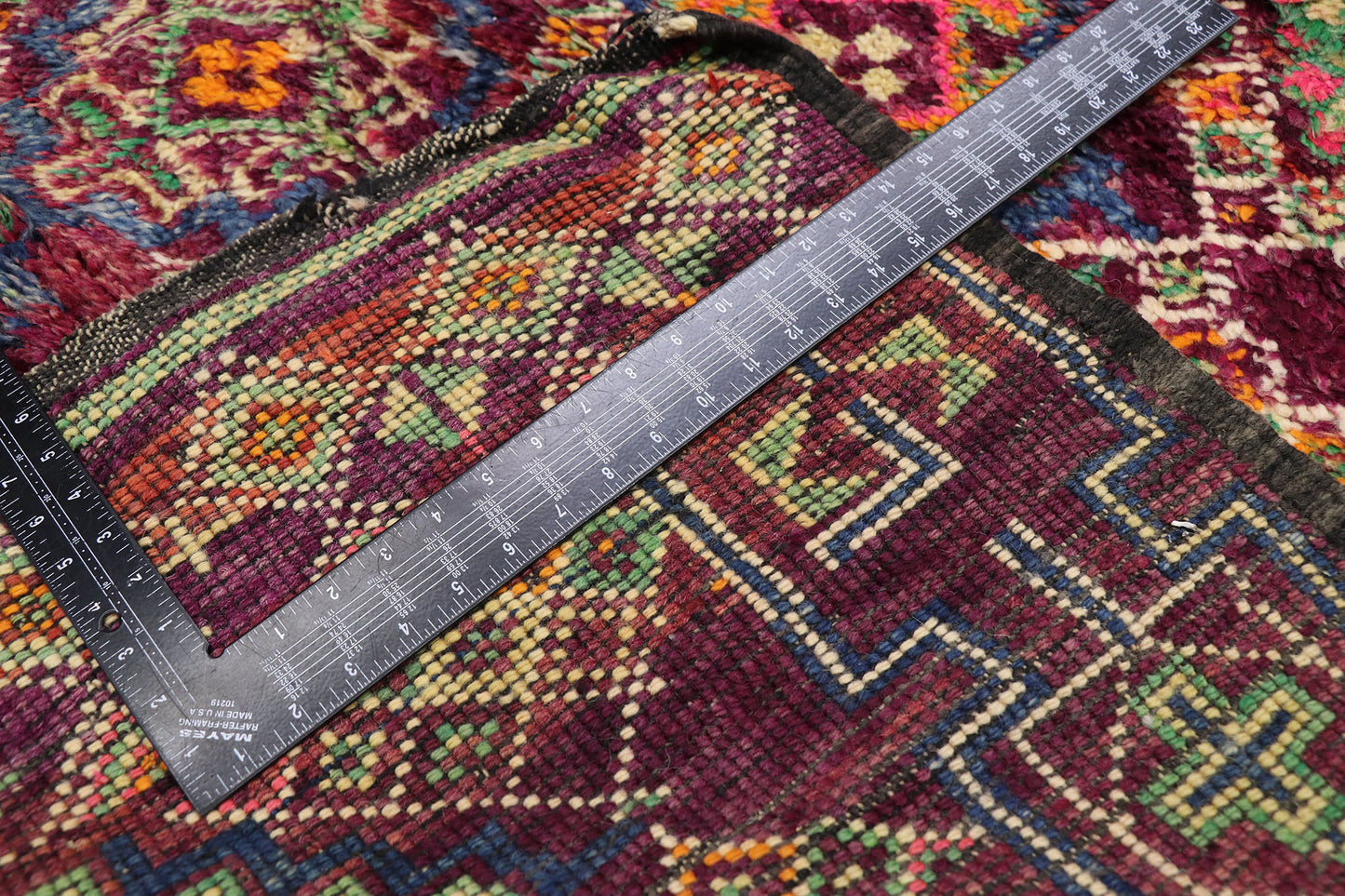6 x 10 Vintage Moroccan Rug 21321