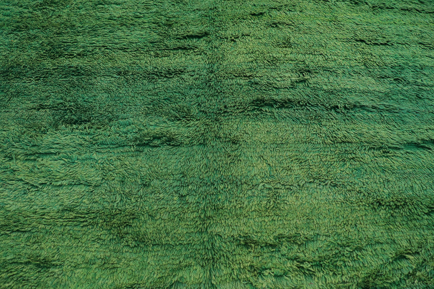 7 x 15 Vintage Green Beni Mrirt Moroccan Rug 21327