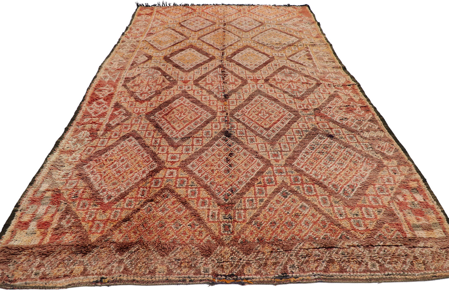 6 x 10 Vintage Beni MGuild Moroccan Rug 21330
