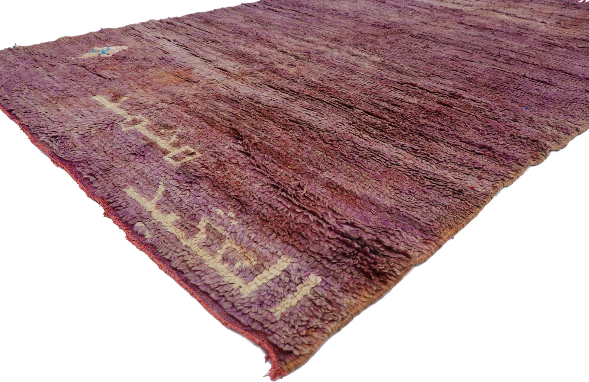 6 x 10 Vintage Purple Moroccan Rug 21424