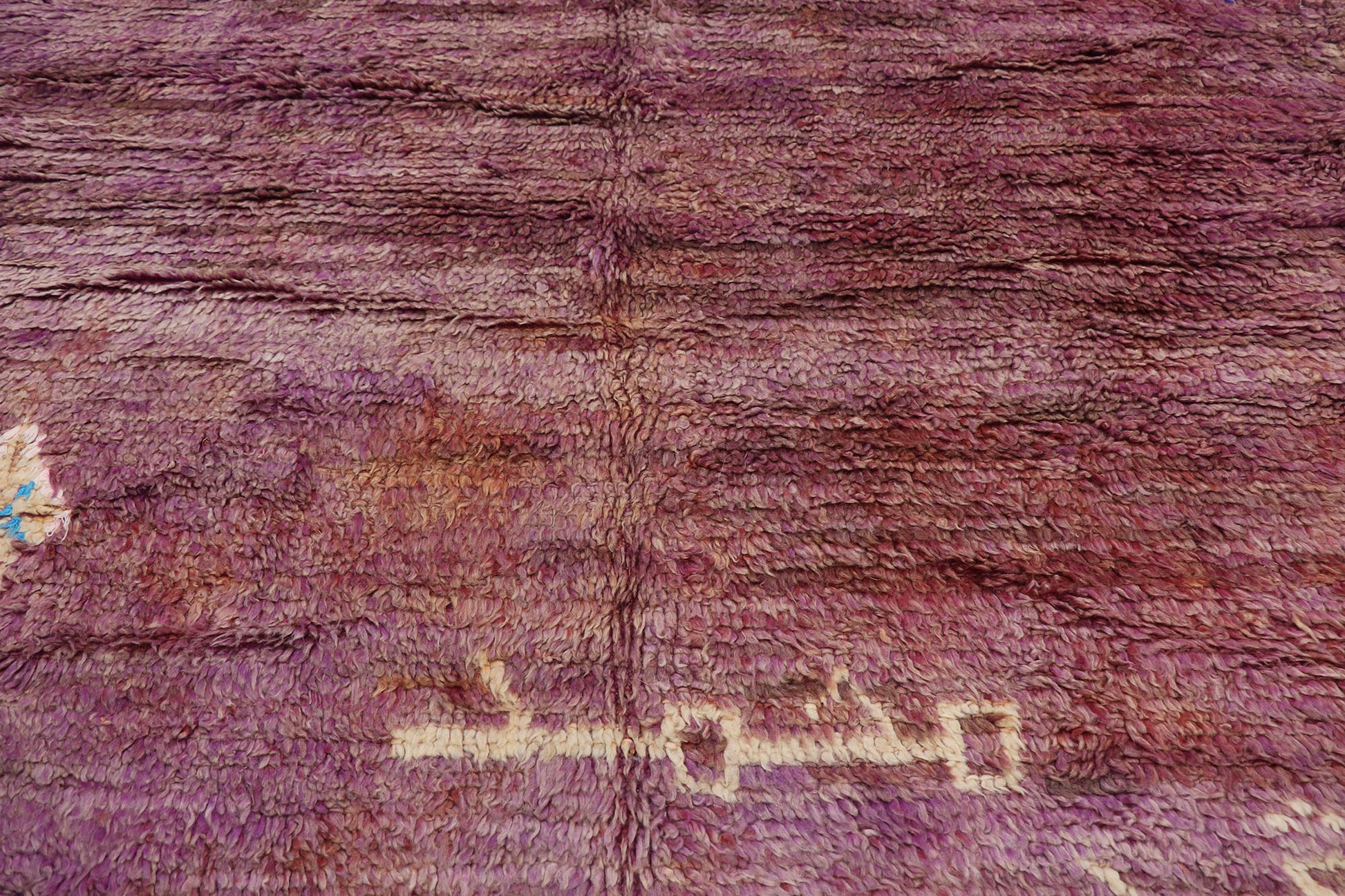 6 x 10 Vintage Purple Moroccan Rug 21424