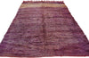 6 x 8 Vintage Purple Beni Mrirt Moroccan Rug 21425