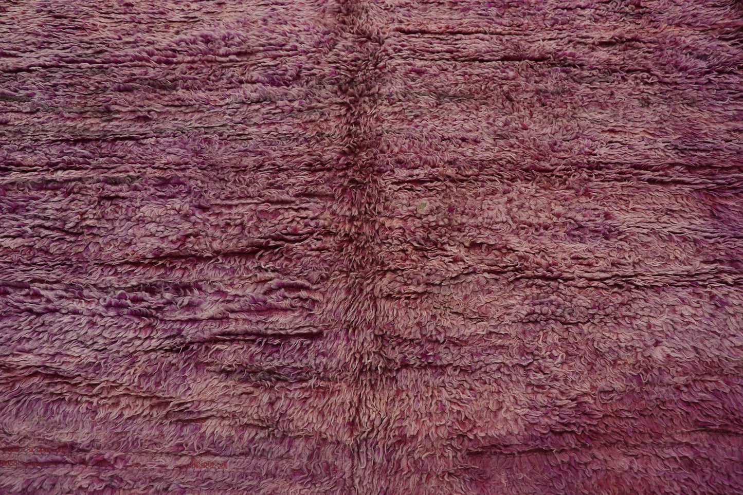 6 x 8 Vintage Purple Beni Mrirt Moroccan Rug 21425