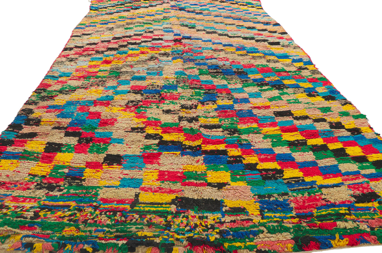 6 x 11 Vintage Moroccan Azilal Rug 21426