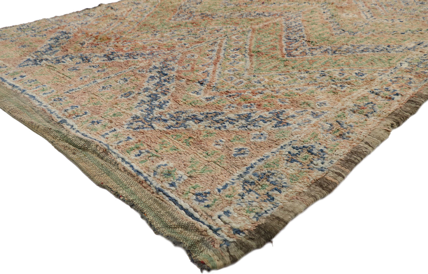 6 x 8 Vintage Beni MGuild Moroccan Rug 21428