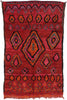 6 x 9 Vintage Red Moroccan Rug 21429