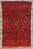 6 x 9 Vintage Red Moroccan Rug 21429