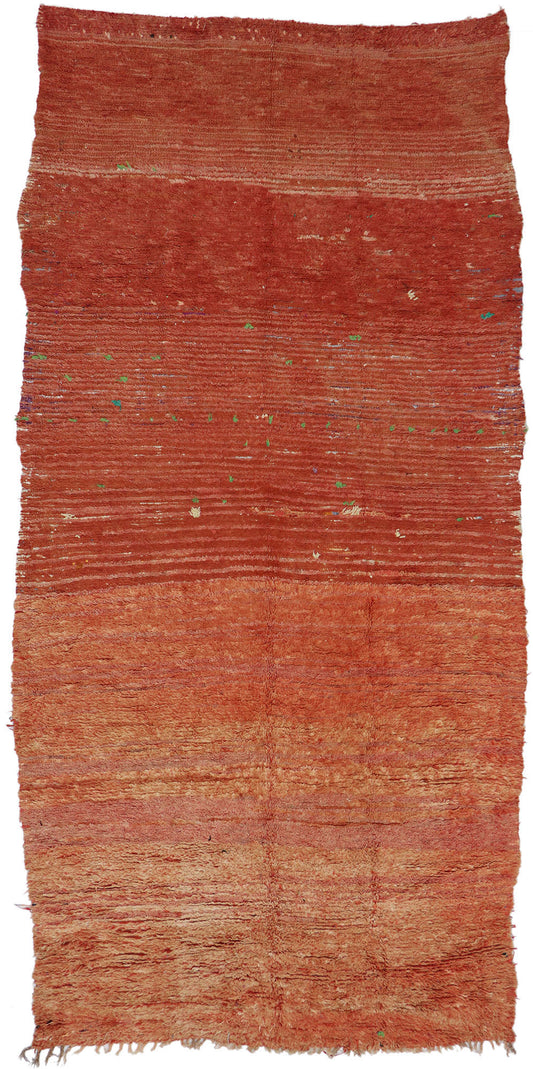 6 x 12 Vintage Red Moroccan Rug 21430