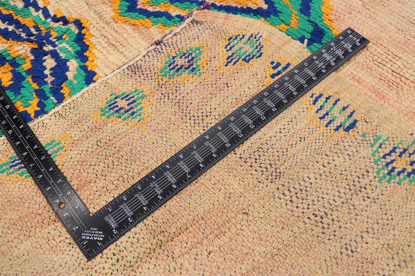 7 x 9 Vintage Boujad Moroccan Rug 21437
