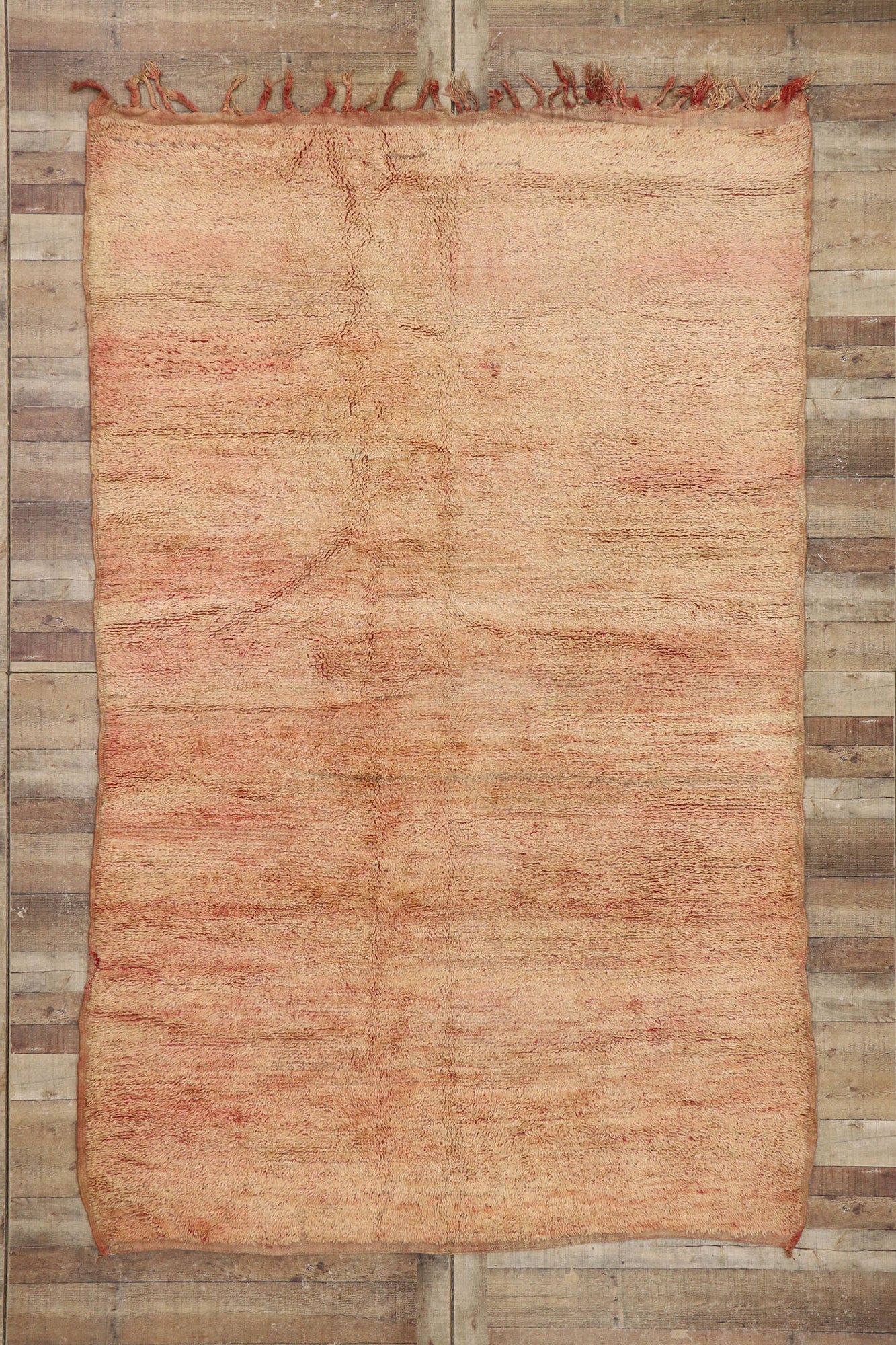 6 x 10 Vintage Beni Mrirt Moroccan Rug 21443