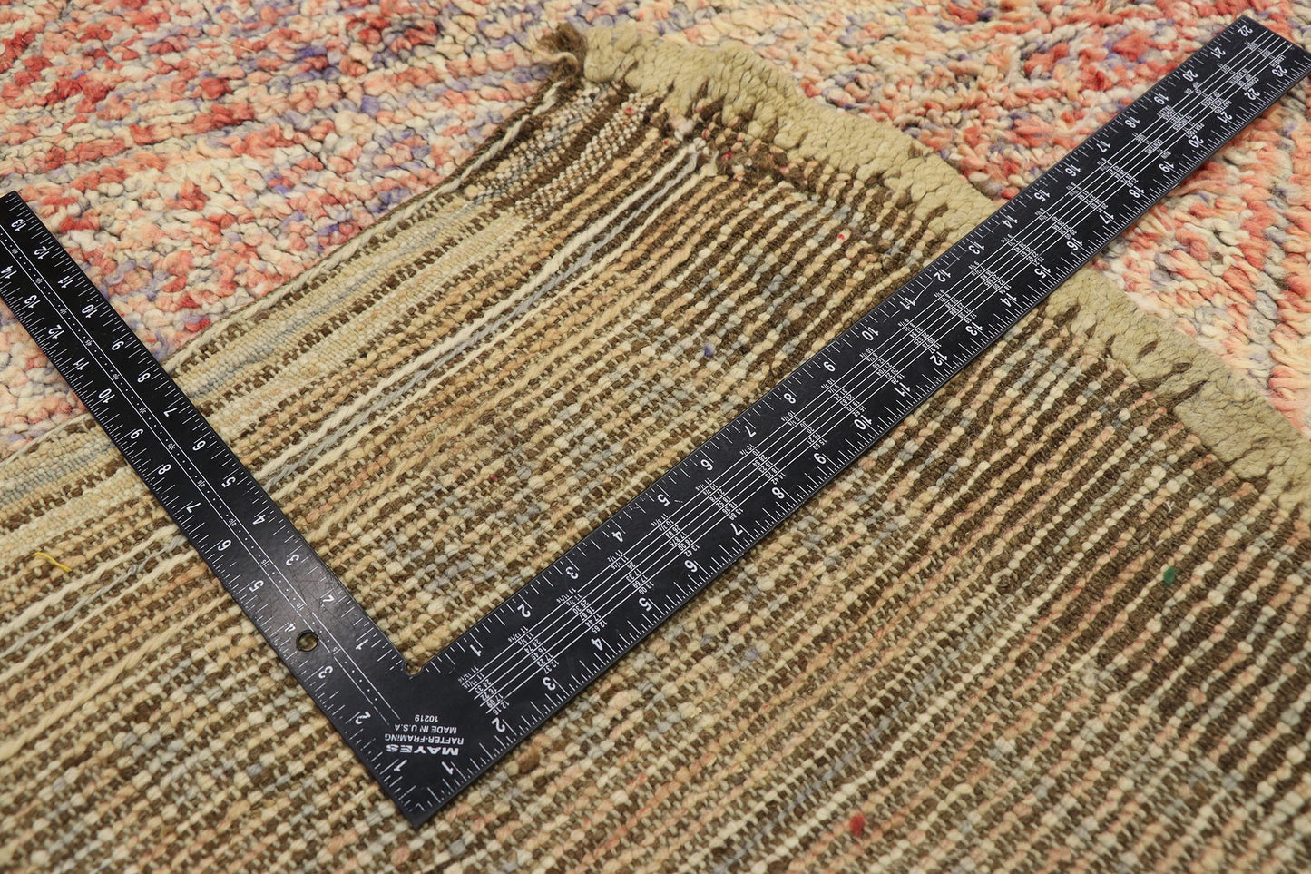 7 x 9 Vintage Beni MGuild Moroccan Rug 21446