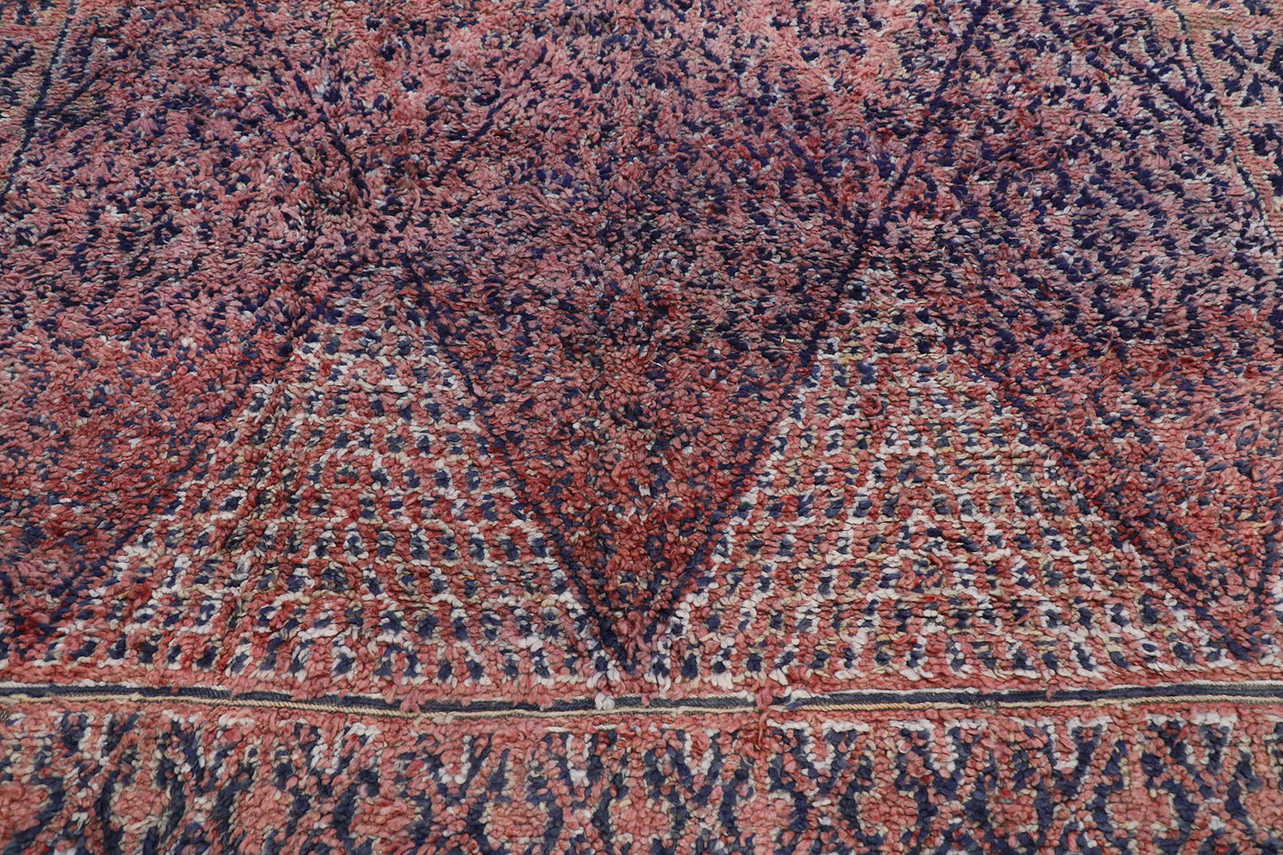 7 x 10 Vintage Zayane Moroccan Rug 21447