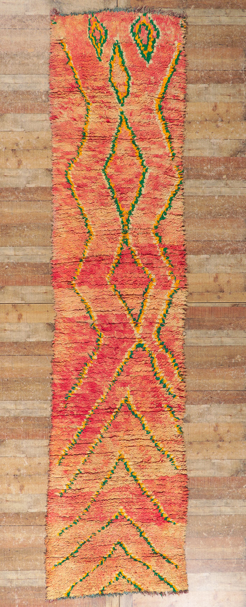 3 x 13 Vintage Moroccan Runner 21454