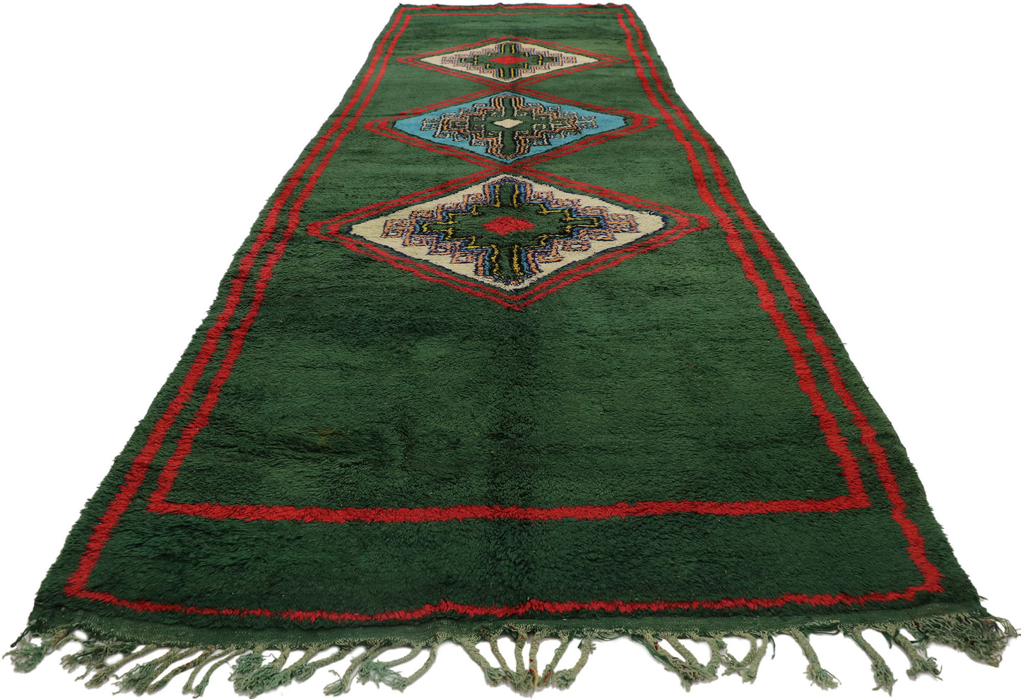 5 x 16 Vintage Moroccan Rug 21463