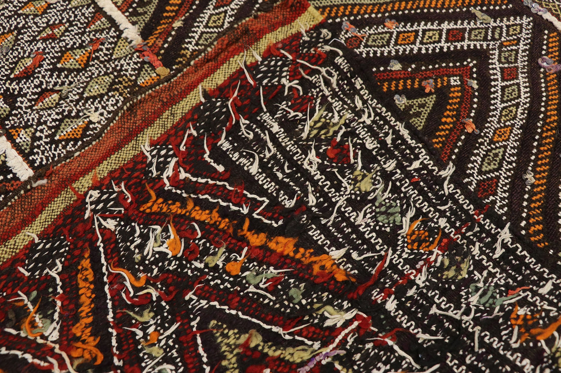 5 x 11 Vintage Zemmour Moroccan Kilim Runner 21470