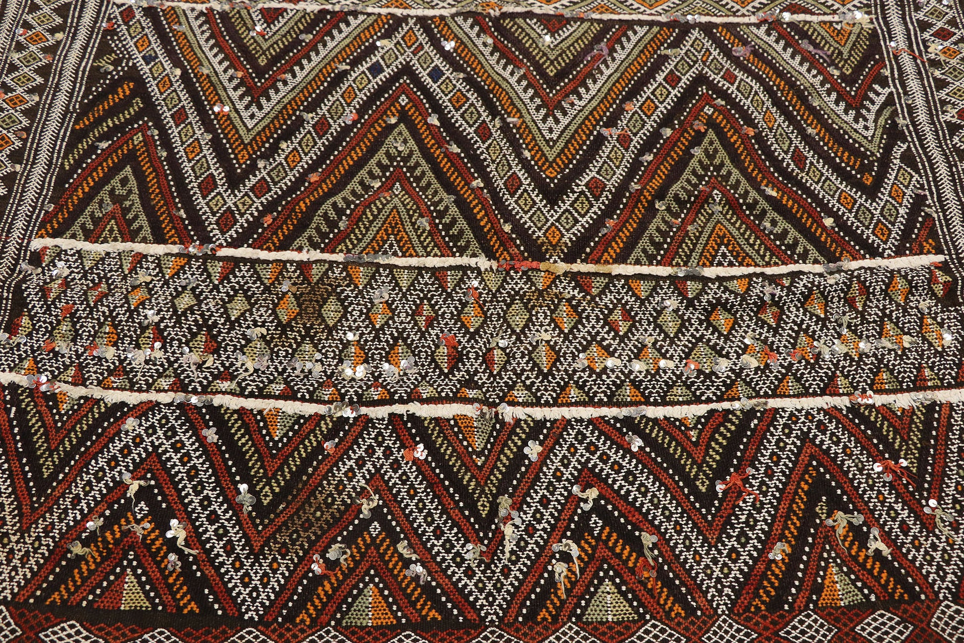 5 x 11 Vintage Zemmour Moroccan Kilim Runner 21470