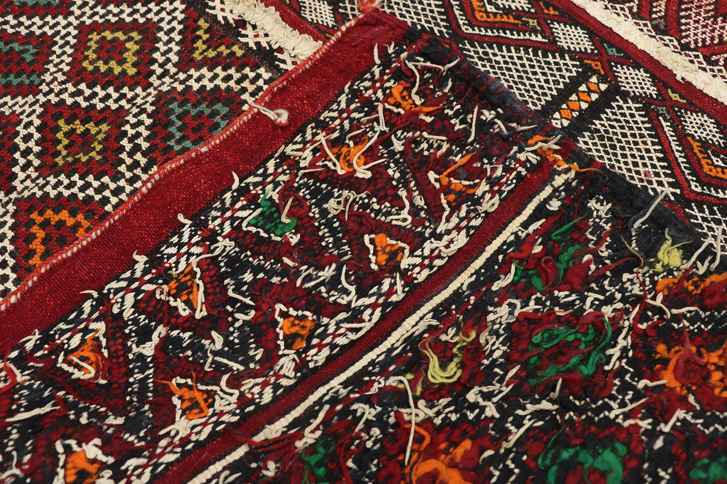 5 x 8 Vintage Zemmour Moroccan Kilim Rug 21471