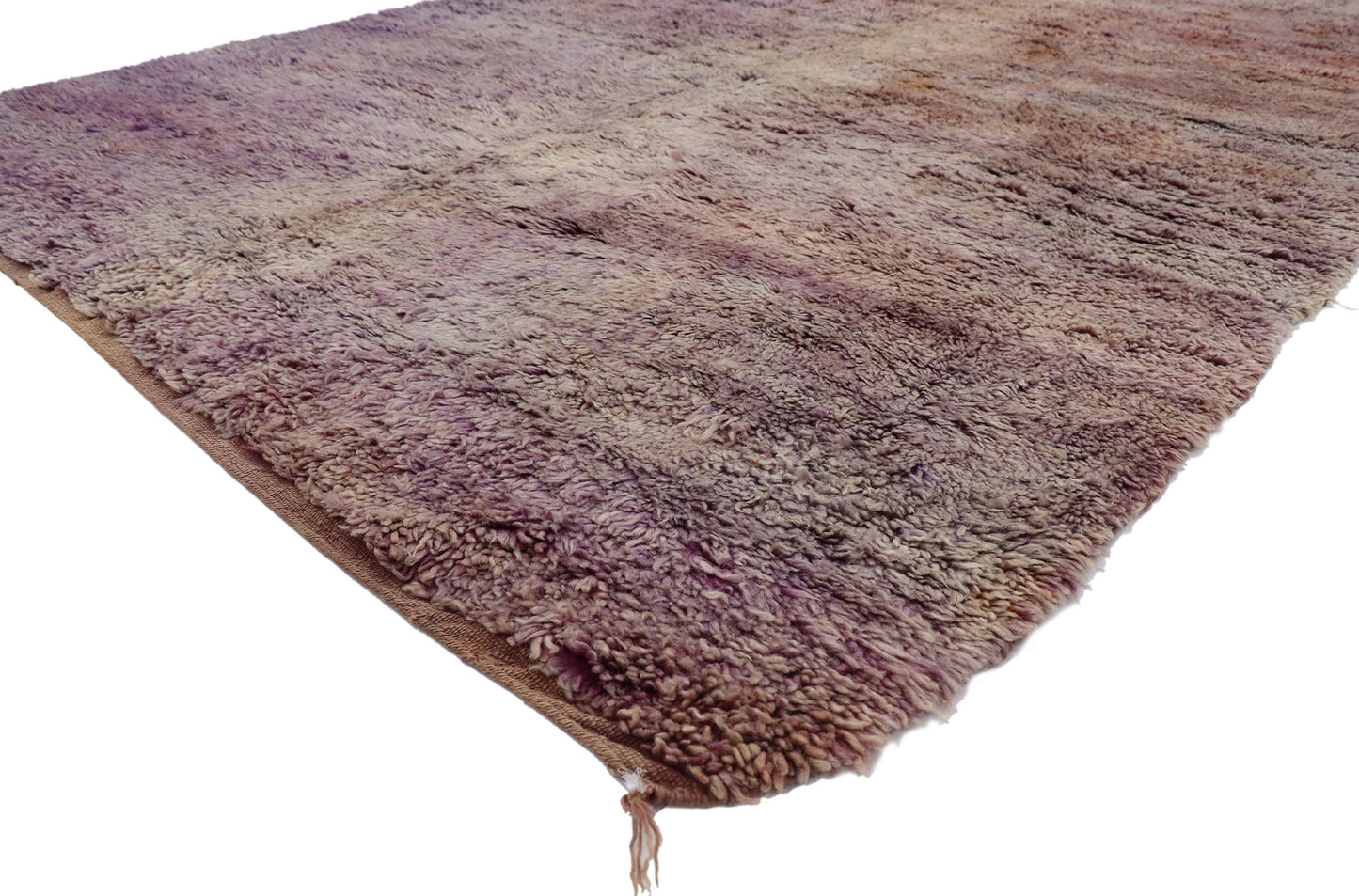 7 x 11 Vintage Purple Beni Mrirt Moroccan Rug 21474