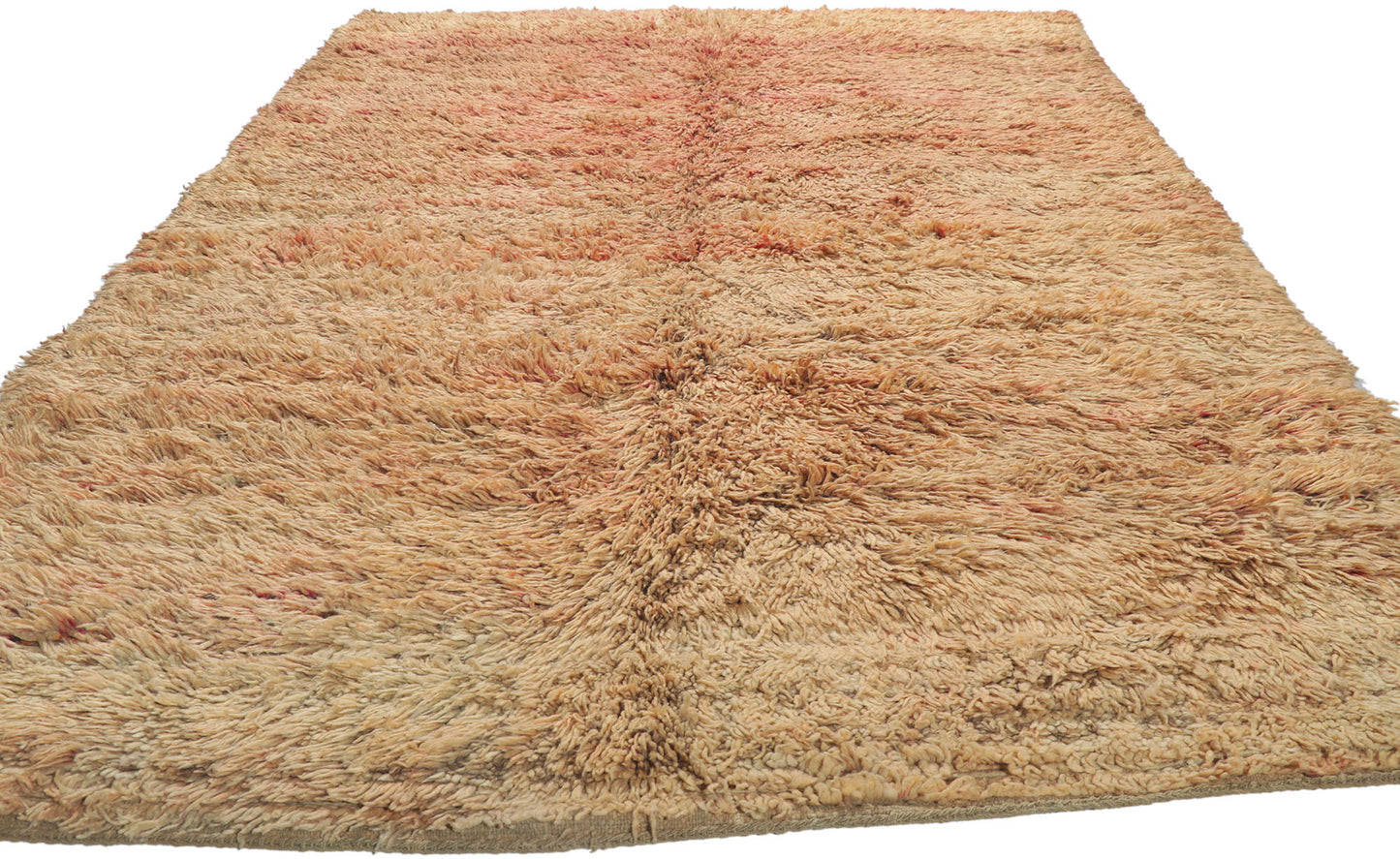 6 x 9 Vintage Pink Beni MGuild Moroccan Rug 21475