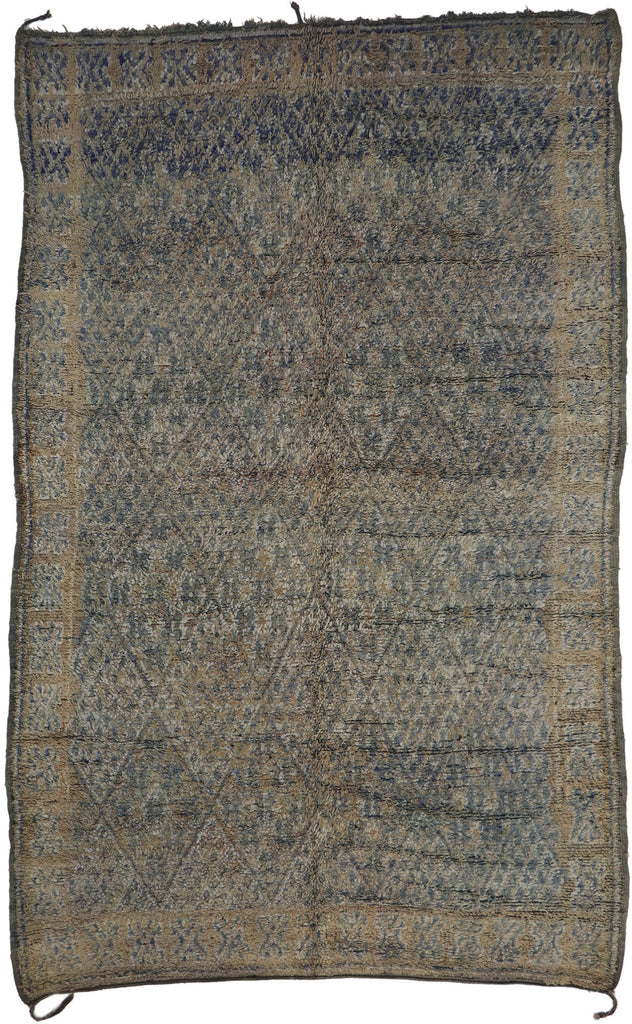 7 x 10 Vintage Beni MGuild Moroccan Rug 21476