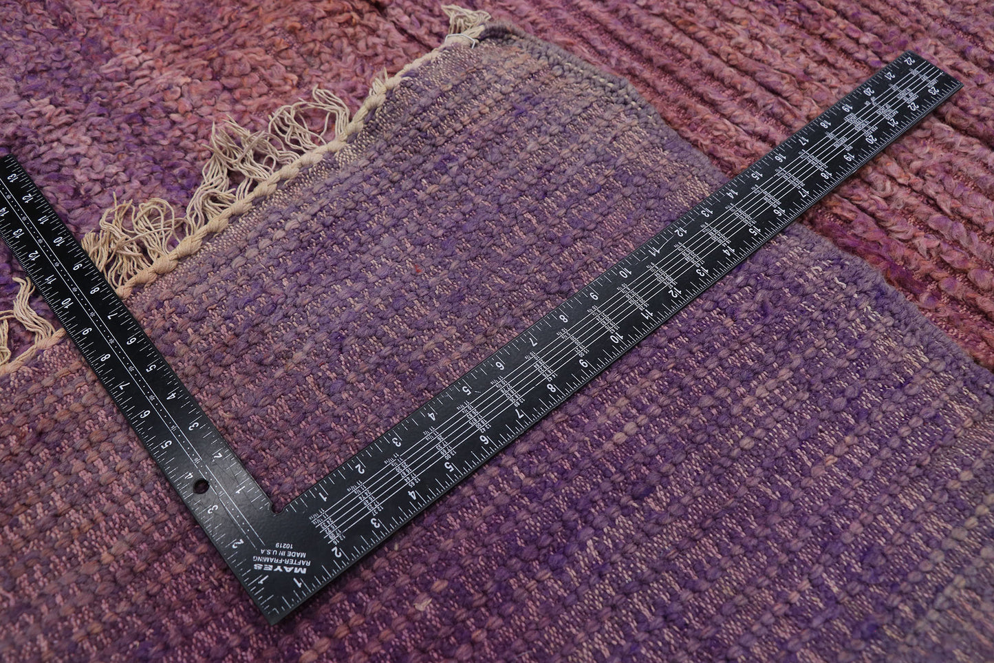 7 x 11 Vintage Purple Moroccan Rug 21478