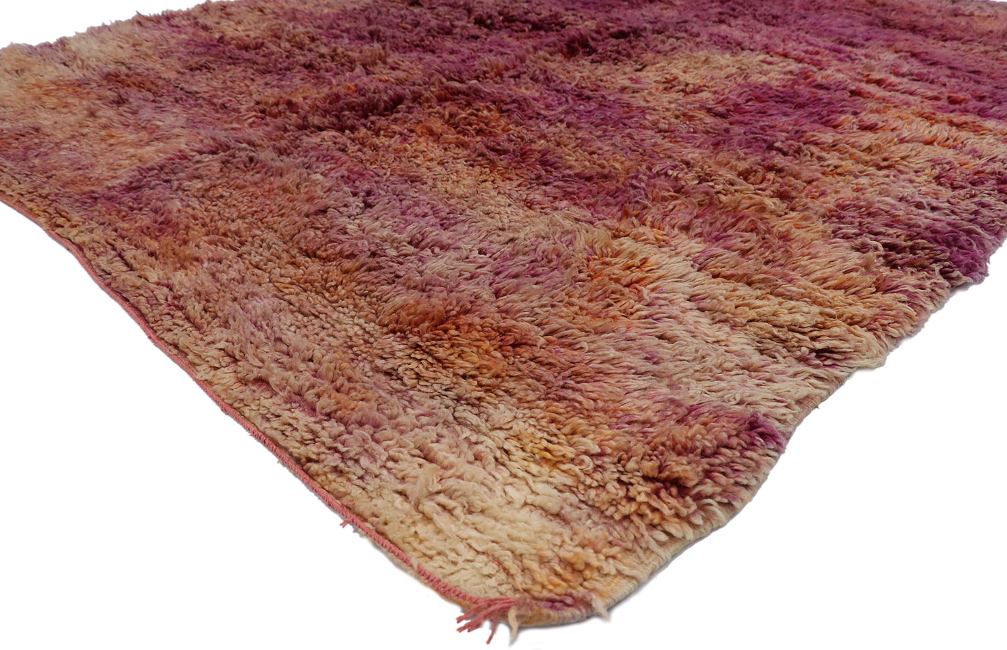 7 x 8 Vintage Beni Mrirt Moroccan Rug 21479
