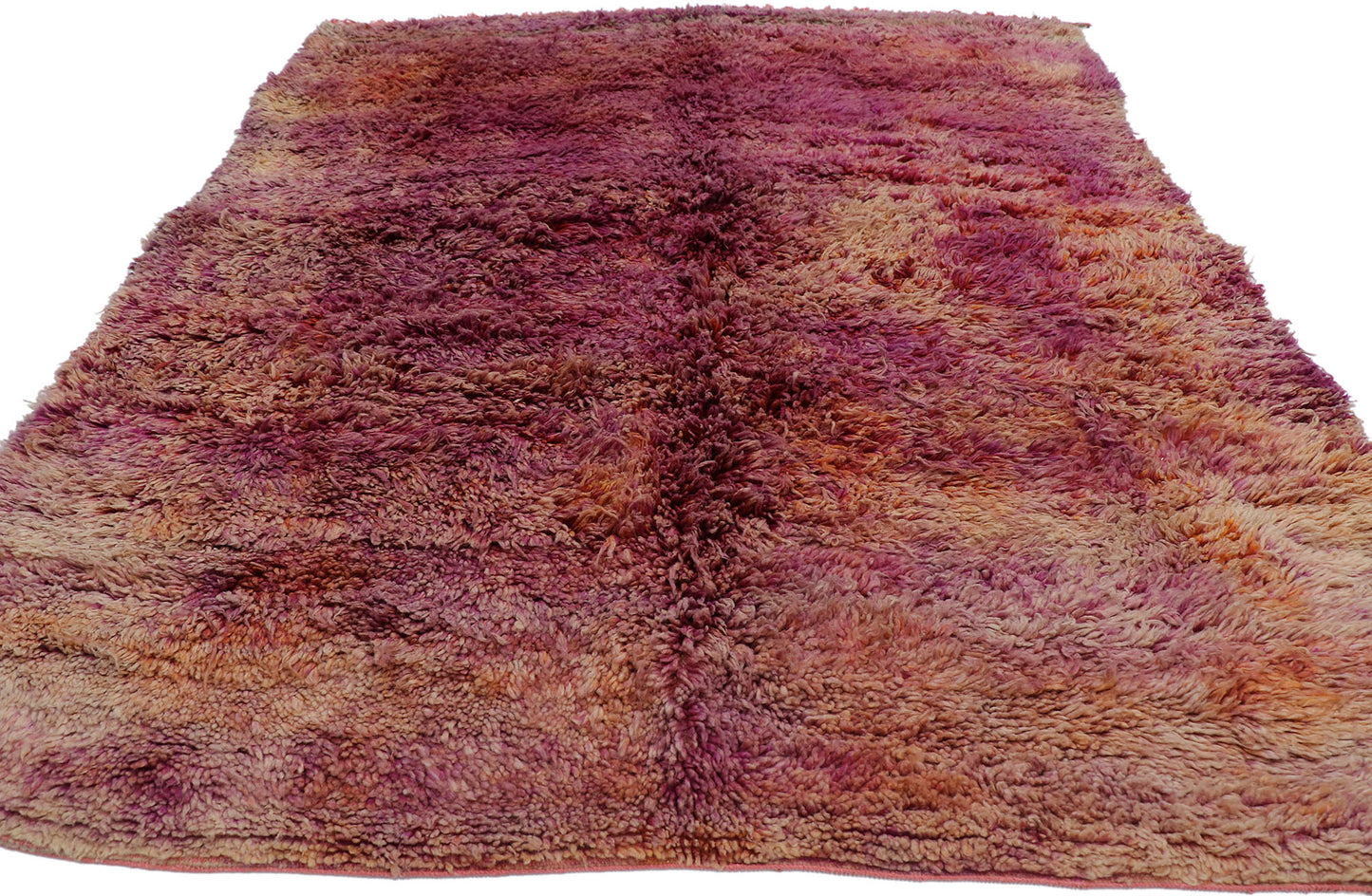 7 x 8 Vintage Beni Mrirt Moroccan Rug 21479