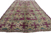 7 x 13 Vintage Purple Moroccan Rug 21480