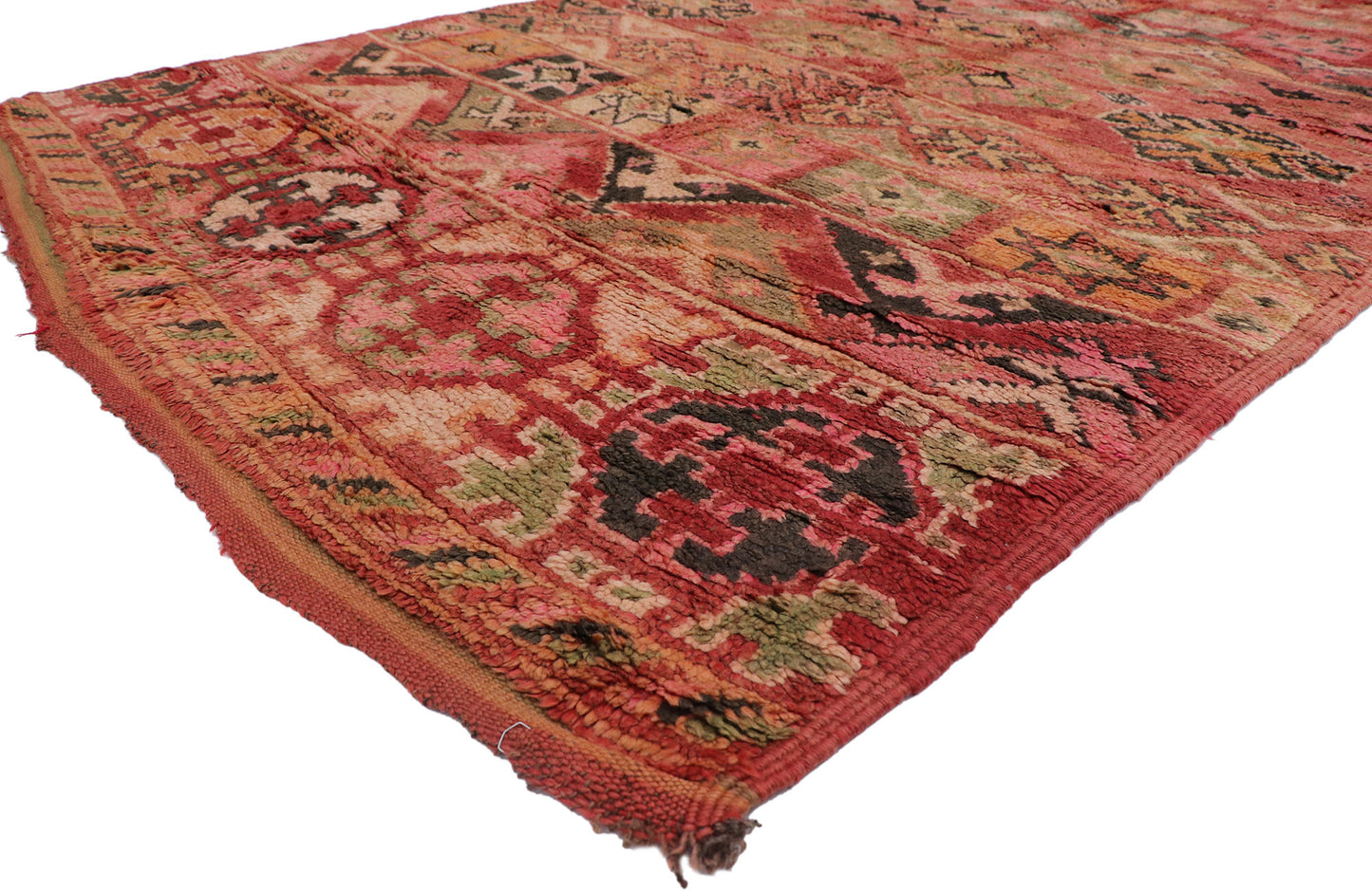 6 x 10 Vintage Boujad Moroccan Rug 21488