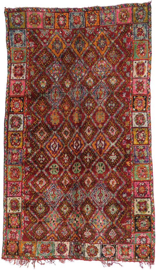 6 x 10 Vintage Beni MGuild Moroccan Rug 21491