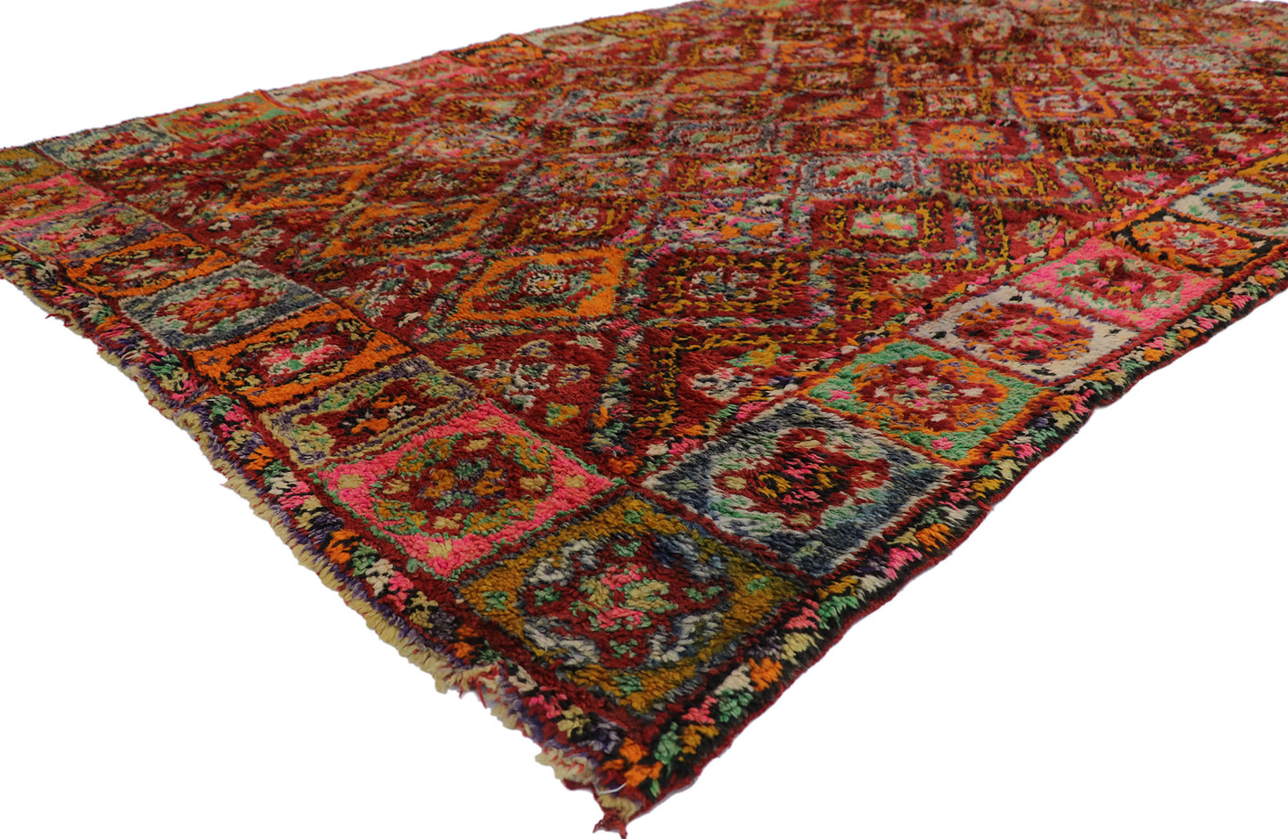 6 x 10 Vintage Beni MGuild Moroccan Rug 21491
