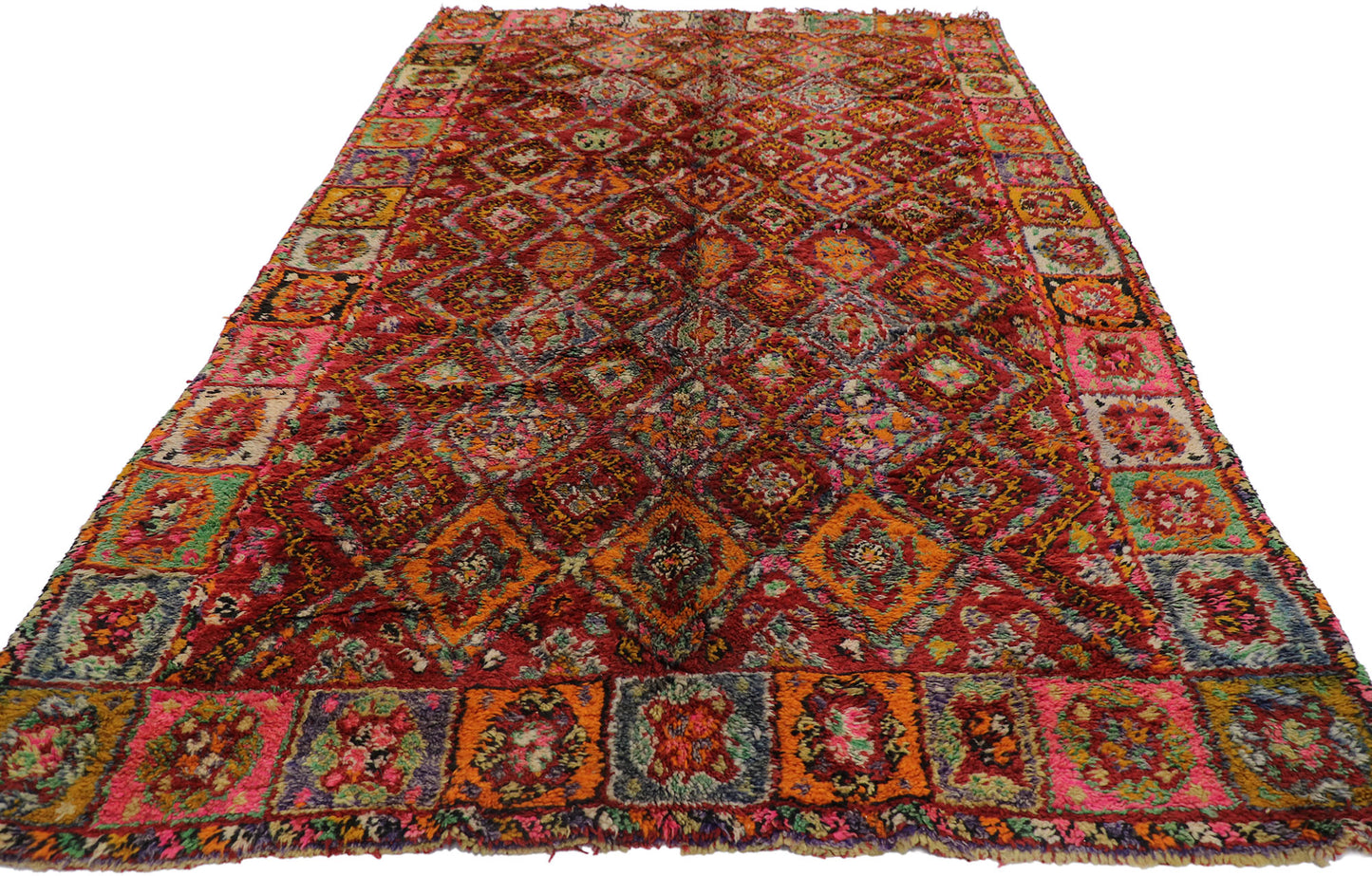 6 x 10 Vintage Beni MGuild Moroccan Rug 21491