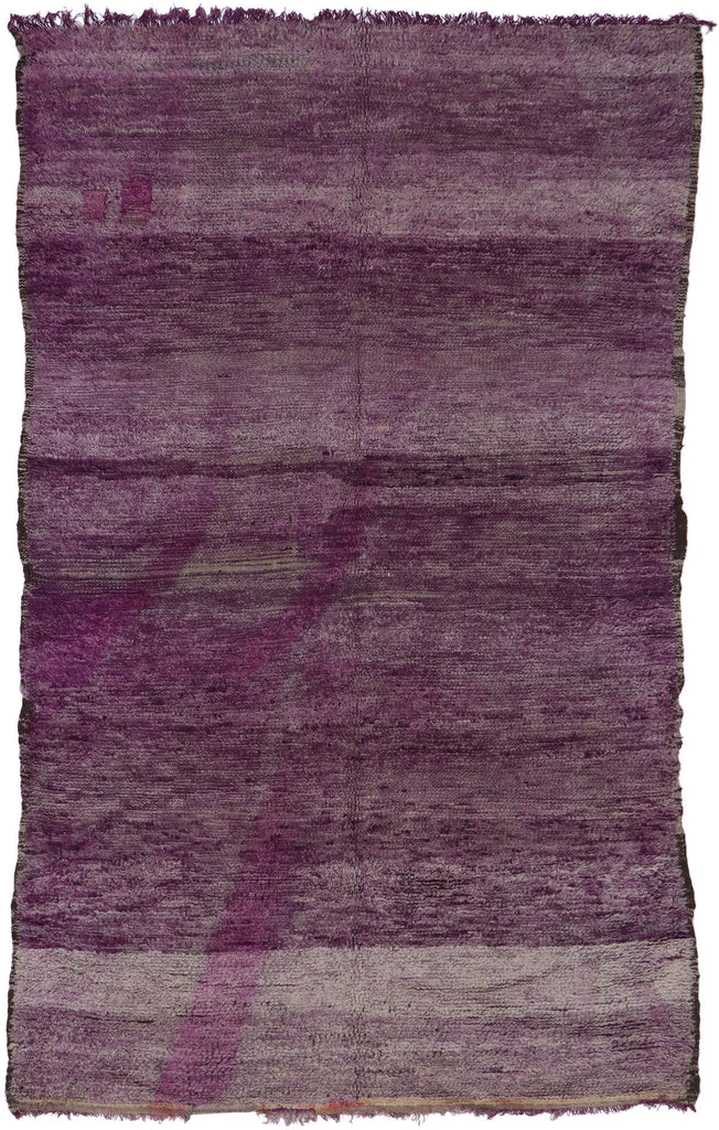 6 x 10 Vintage Purple Moroccan Rug 21492