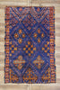 6 x 10 Vintage Blue Beni MGuild Moroccan Rug 21501
