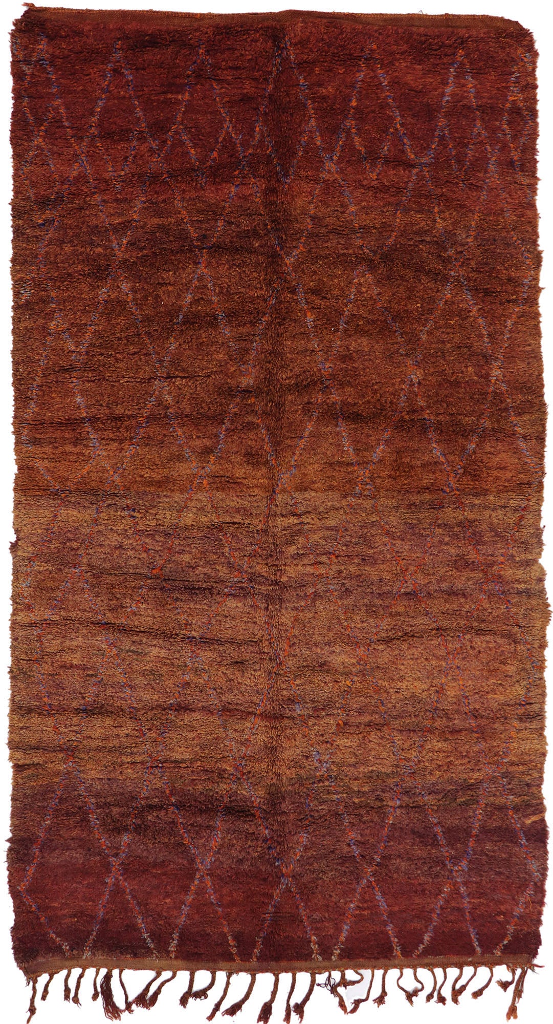 6 x 11 Vintage Moroccan Rug 21502