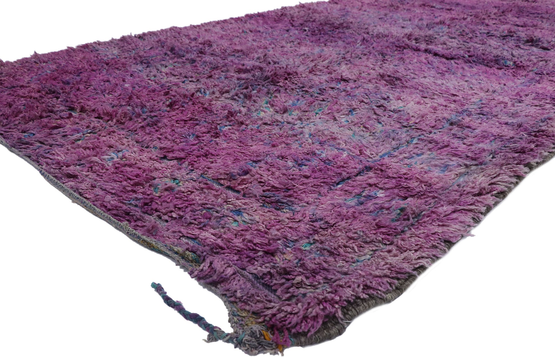 6 x 12 Vintage Purple Moroccan Rug 21503