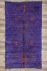 6 x 11 Vintage Purple Beni Mrirt Moroccan Rug 21514