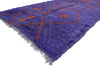 6 x 11 Vintage Purple Beni Mrirt Moroccan Rug 21514