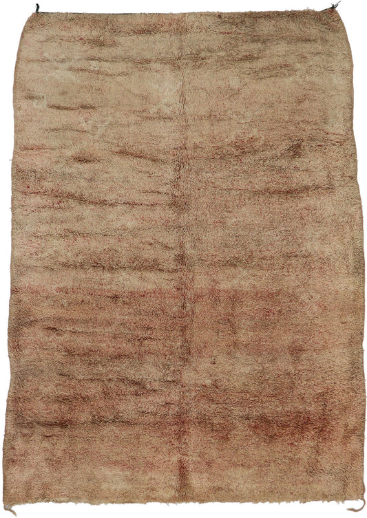 7 x 10 Vintage Beni Mrirt Moroccan Rug 21516