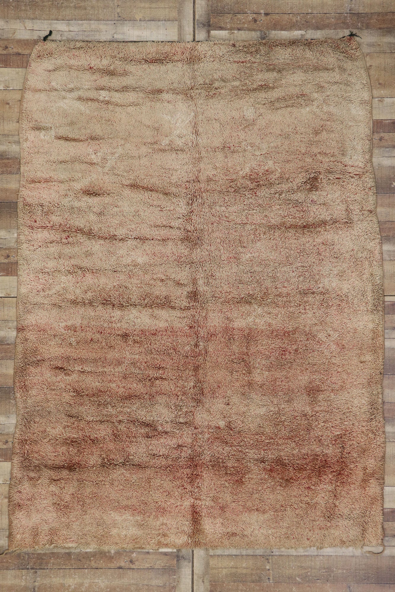 7 x 10 Vintage Beni Mrirt Moroccan Rug 21516