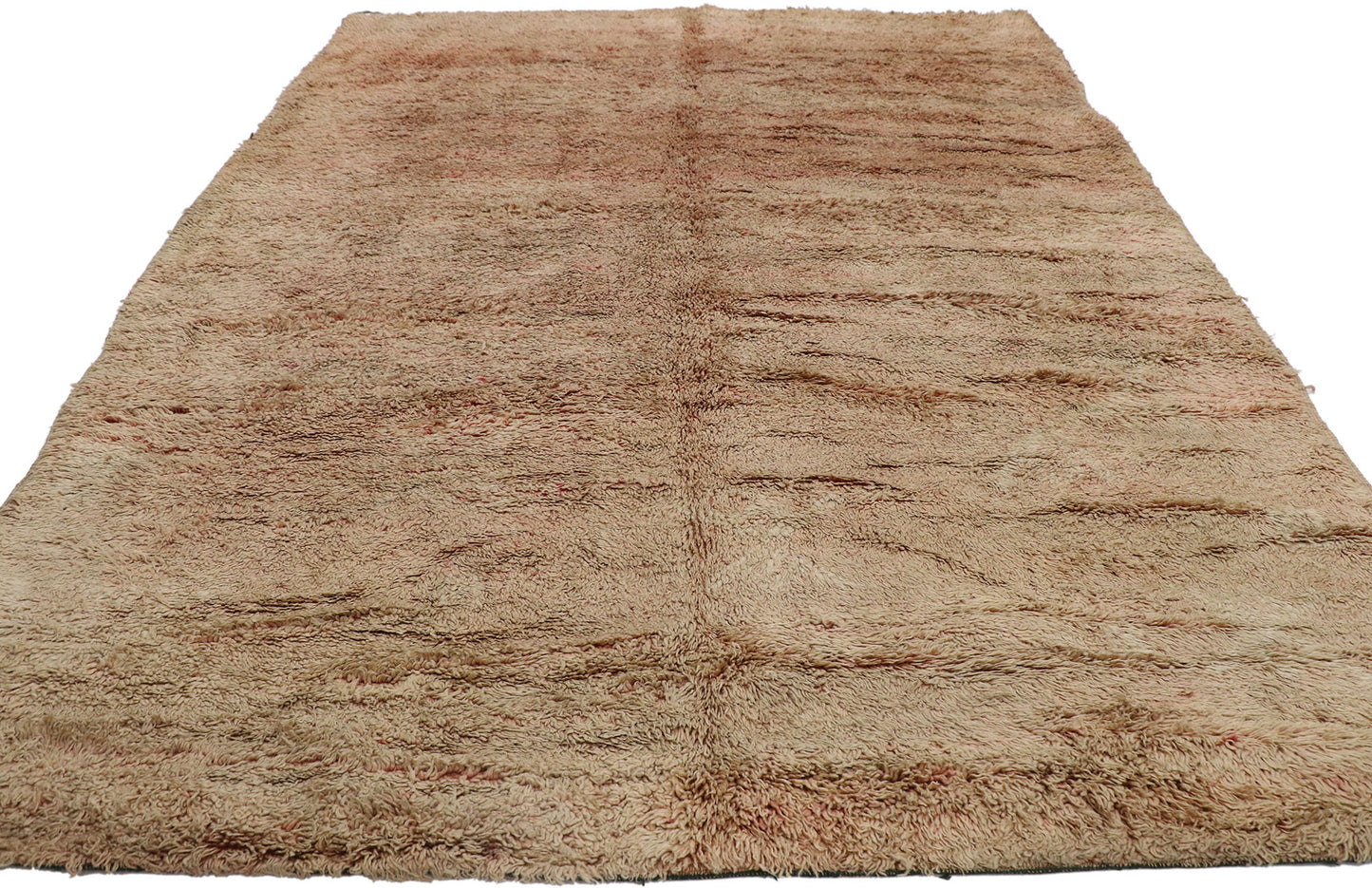 7 x 10 Vintage Beni Mrirt Moroccan Rug 21516