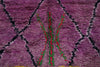 5 x 8 Vintage Purple Moroccan Rug 21521