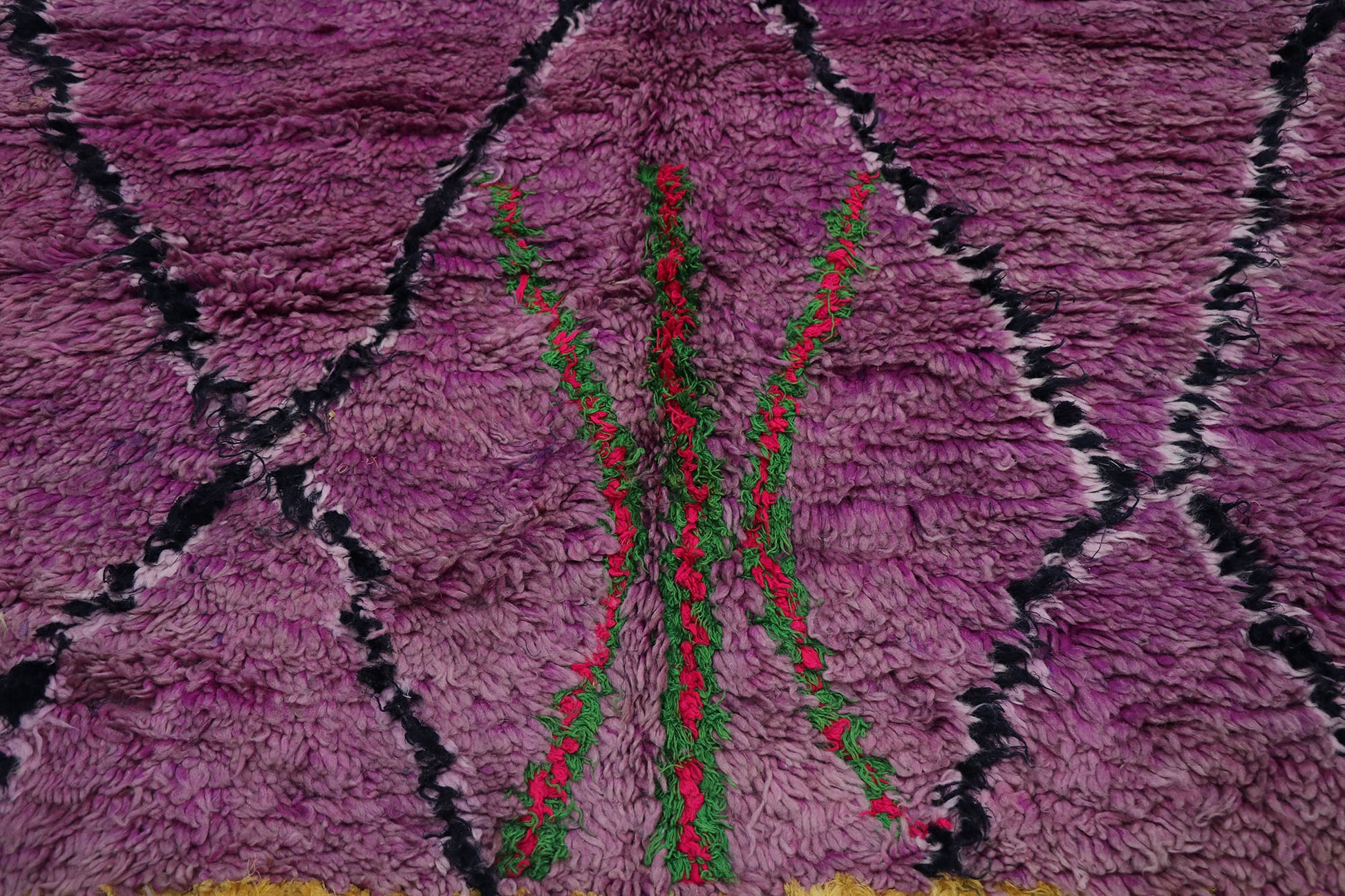 5 x 8 Vintage Purple Moroccan Rug 21521