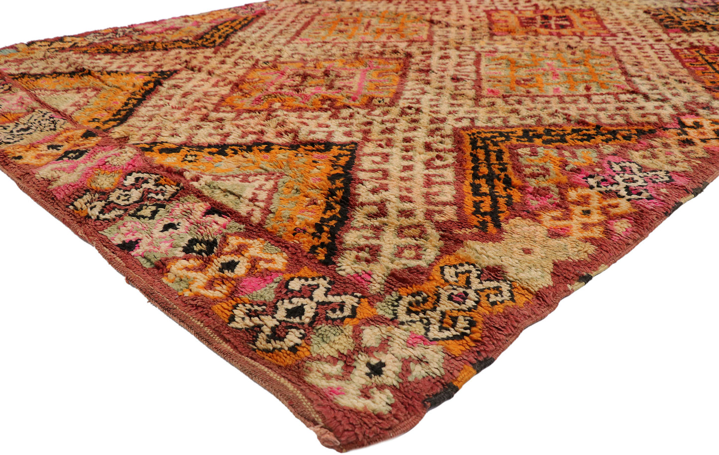 6 x 9 Vintage Moroccan Rug 21522