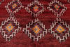 7 x 11 Vintage Red Moroccan Rug 21527