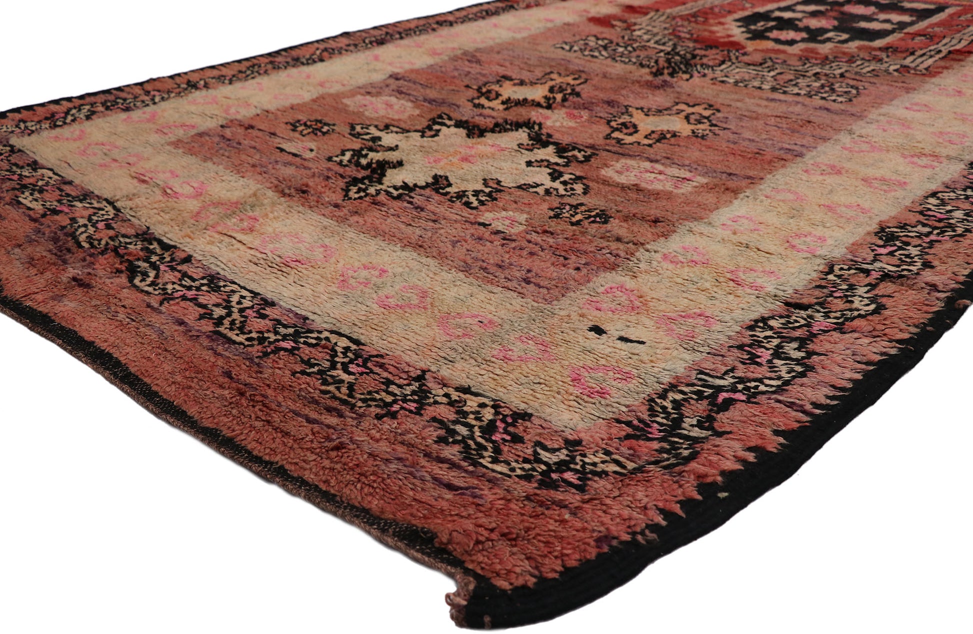 6 x 9 Vintage Moroccan Rug 21528