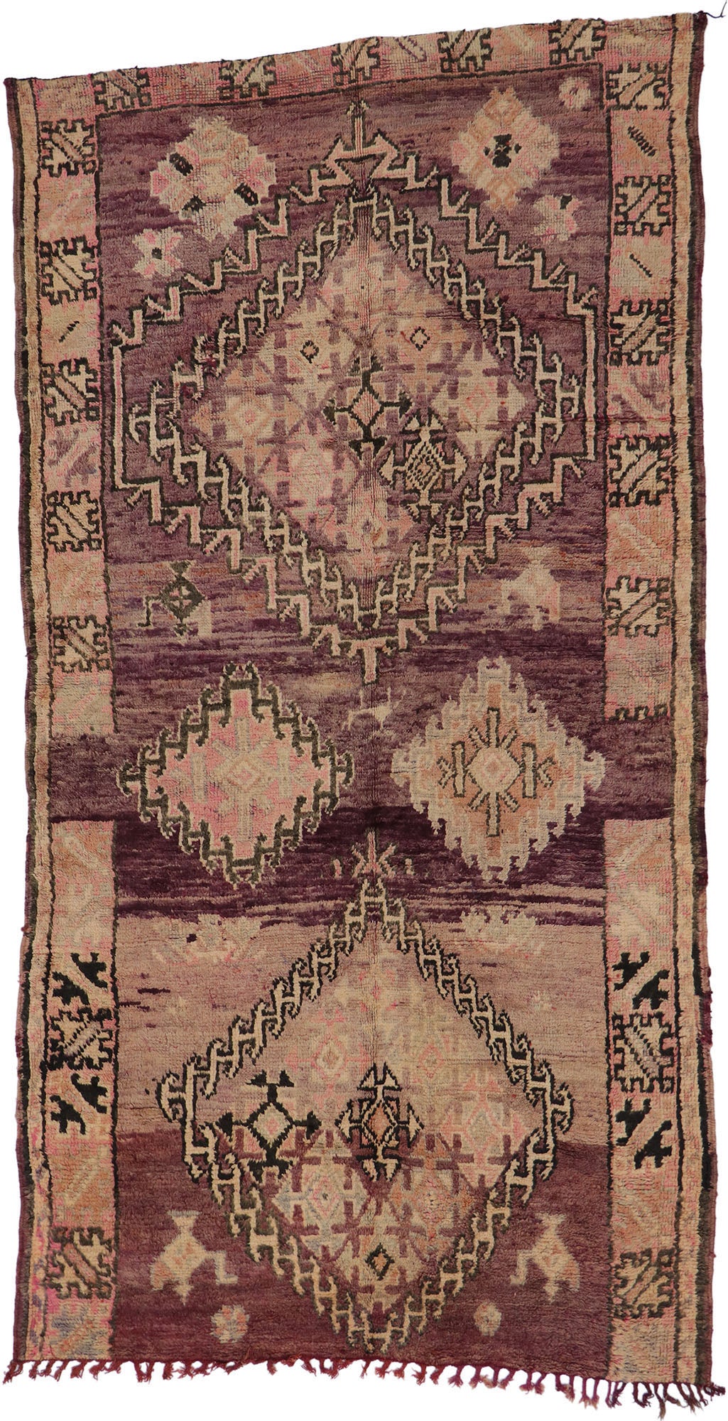 6 x 11 Vintage Moroccan Rug 21531